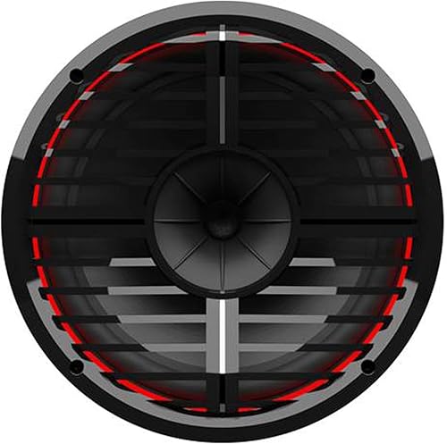 Miniatura 6 de Wet Sounds REV 10 HD 10" Horn Loaded Compression Driver Tower Speakers with XW Grills & Swivel Surface Mounts, 300 Watts RMS, Black, Pair