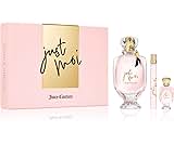 Juicy Couture Just Moi Eau de Parfum 3 Piece Fragrance Gift Set, Includes EDP Spray, Spray Pen & Mini Women's Perfume - Amber Vanilla Scent, Travel Size, 3.4 fl oz