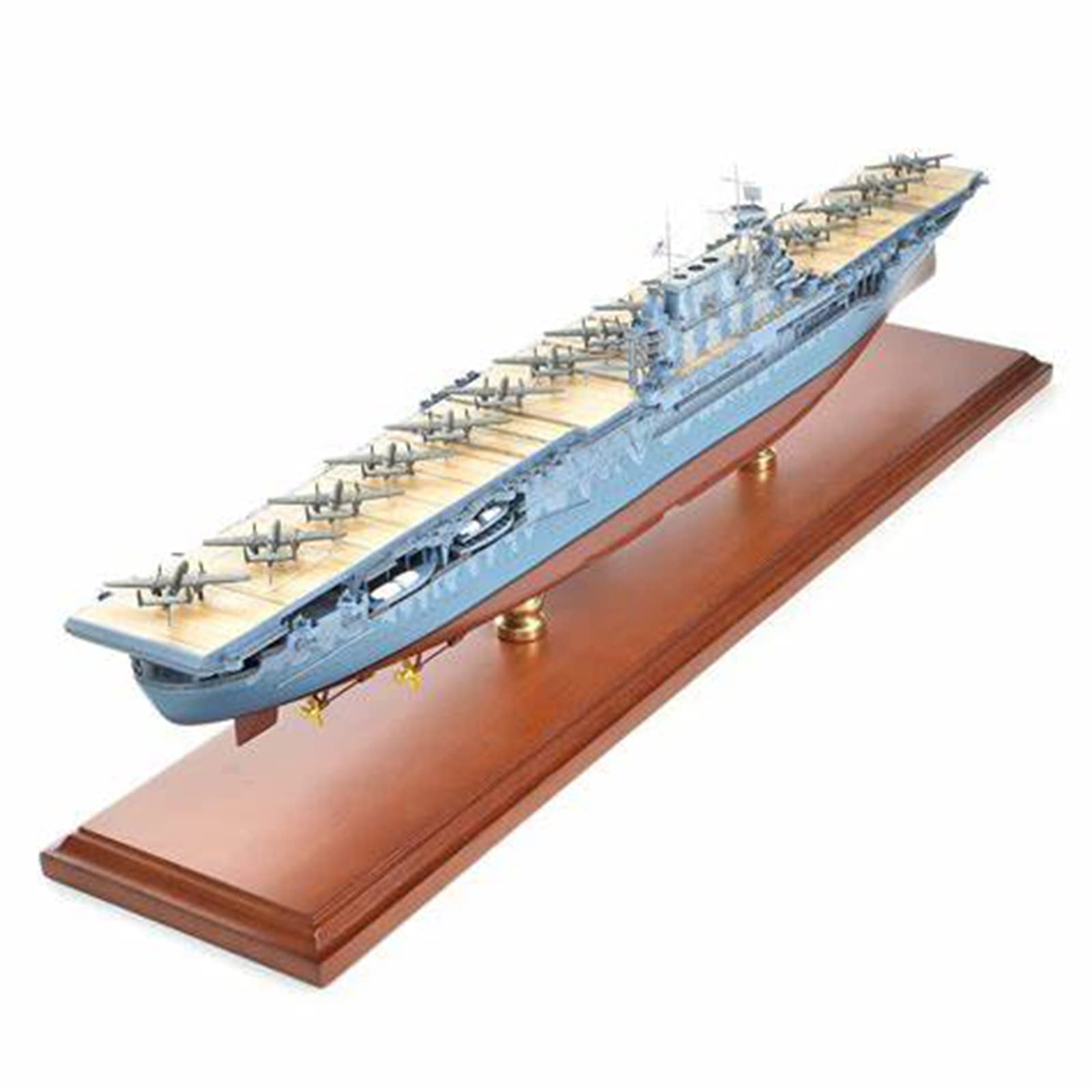 Amazon | Koliyn 1/200スケール USS ホーネット 空母 モデルキット