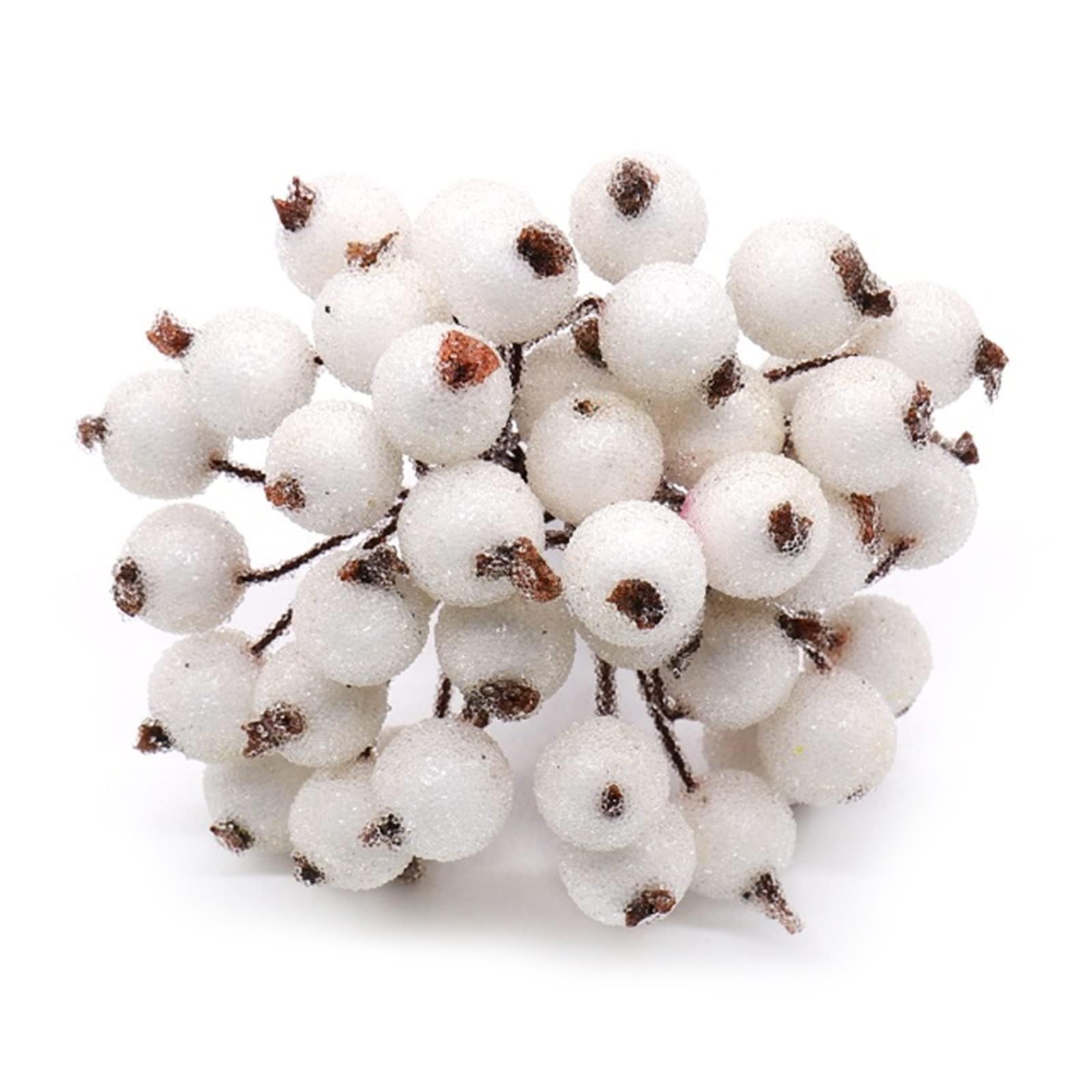 Buxuaaaa Of 40 Artificial Berries Ornament Christmas Decorative Berries Picks for Adding Color to Home and Event Decorations Flower Arrangements
