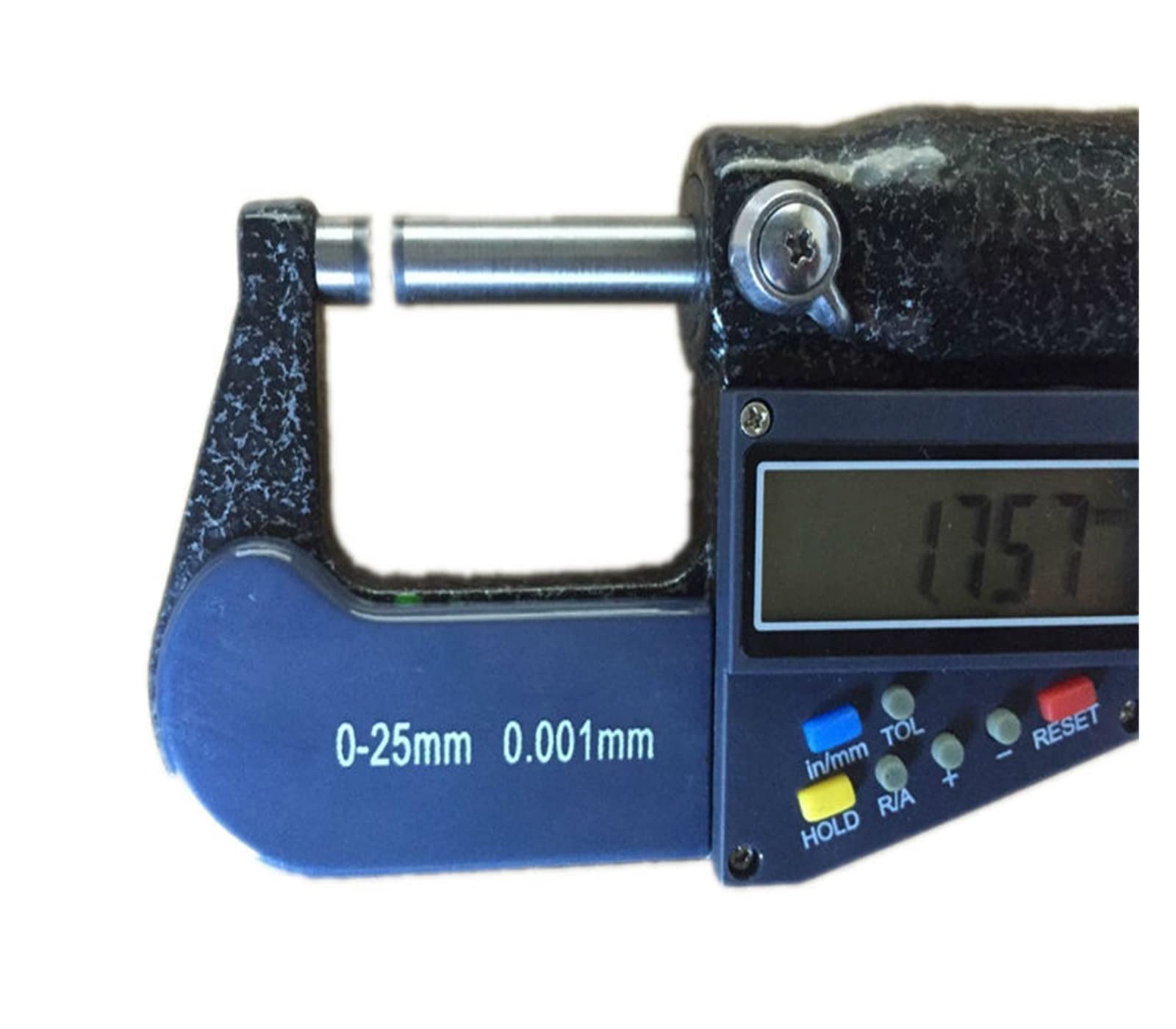 Mikrometer, 0,001 mm elektronisches Mikrometer 0-25 digitaler Außenmikrometer Mikrometer-Bremssattel Messmesser Carbidspitze mit Datenausgang