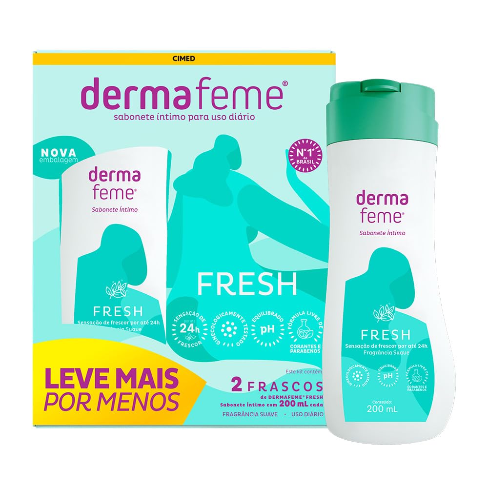 Dermafeme Kit Sabonete Íntimo Fresh