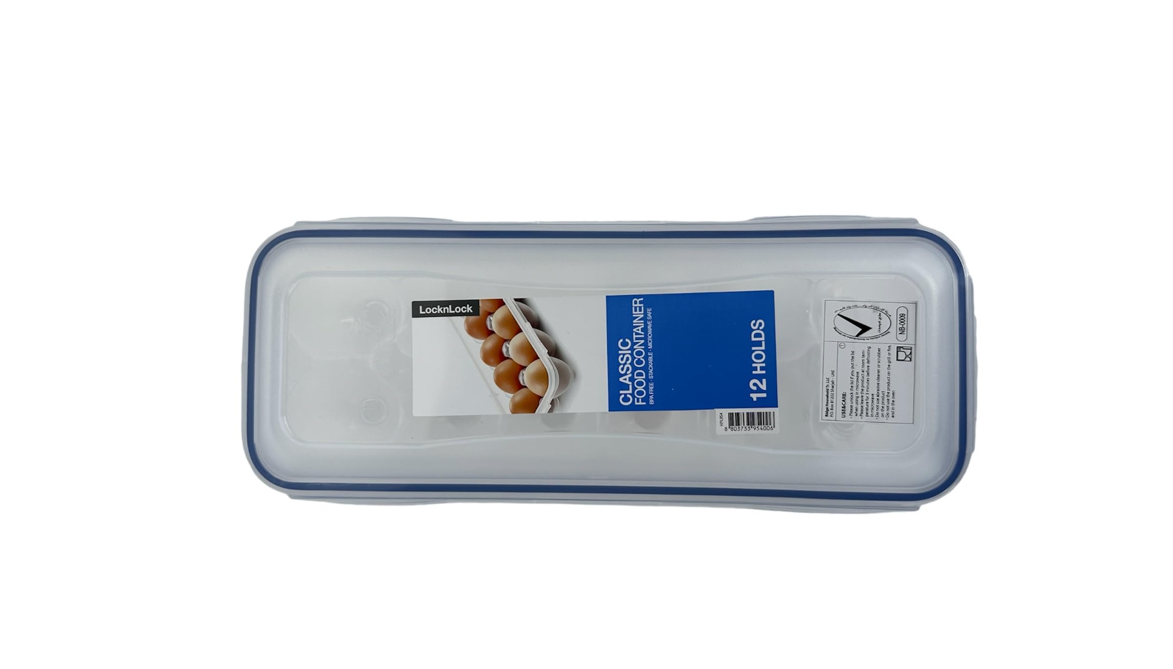 3 x & Lock Lock-Dispenser porta uova, per 12 uova
