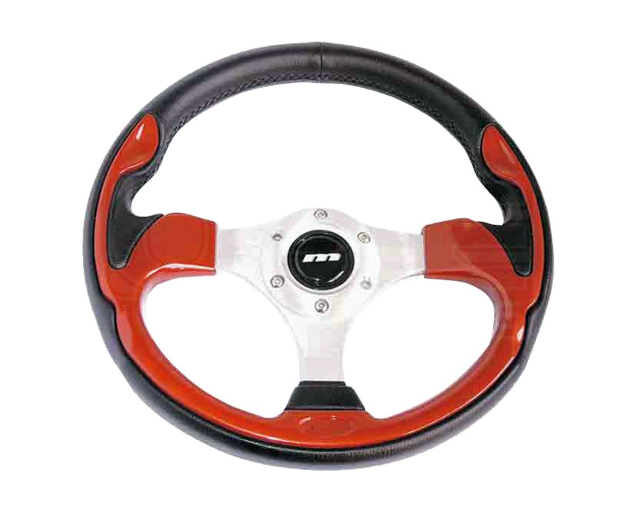 Mountney M Range 320mm Metallic Red Inset Steering Wheel (M32X3VV6S)