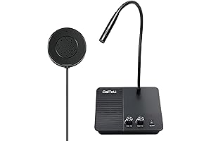 CallToU Two-Way Intercom System with Microphone and Speaker