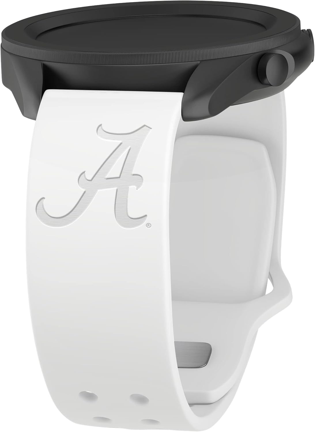 Affinity Bands Alabama Crimson TideEngraved Silicone Sport Band Compatible with Samsung Galaxy Watch and More