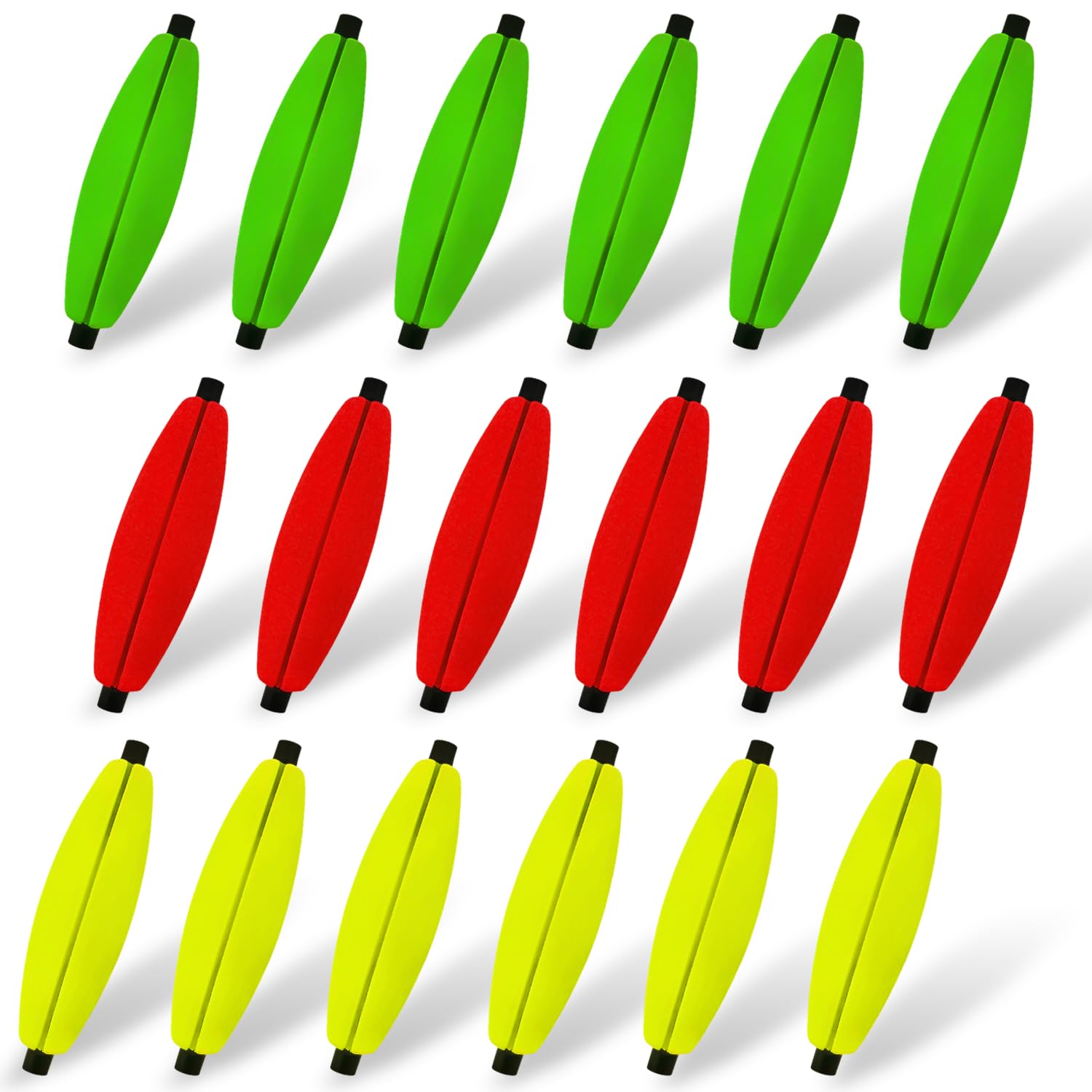 Narcissus Fishing Slotted Peg Float - Slip Bobbers for Fishing, Catfishing Tackle, Fishing Bobbers for Bass, Santee Rig, Easy Line Insertion, No Threading