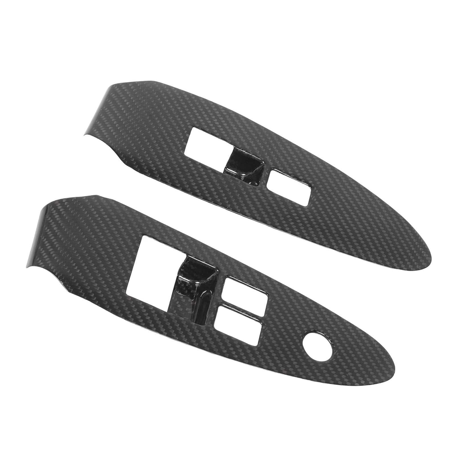 aqxreight Carbon Fiber Window Switch Cover for Fairlady Z RZ34 400Z LHD