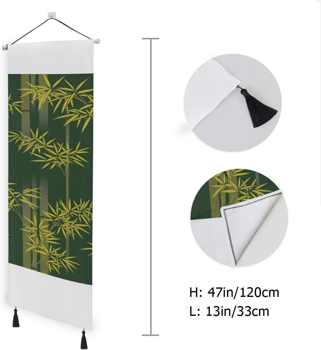 掛け軸 タペストリー おしゃれ 縦型 床の間 模様替え 人気 掛け物 かけじく 縦長