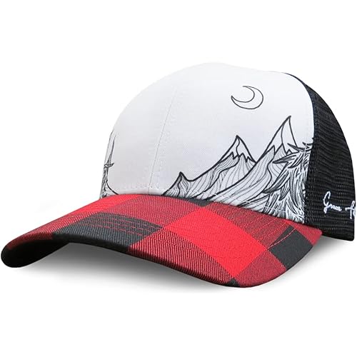 Grace Folly Beach Trucker Hats for Women- Snapback Baseball Cap for Summer