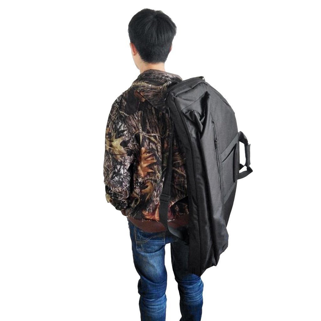 Sac Housse de Protection Noir pour Tir à l'arc sur Toile 115 x 45 x 4 cm Portable