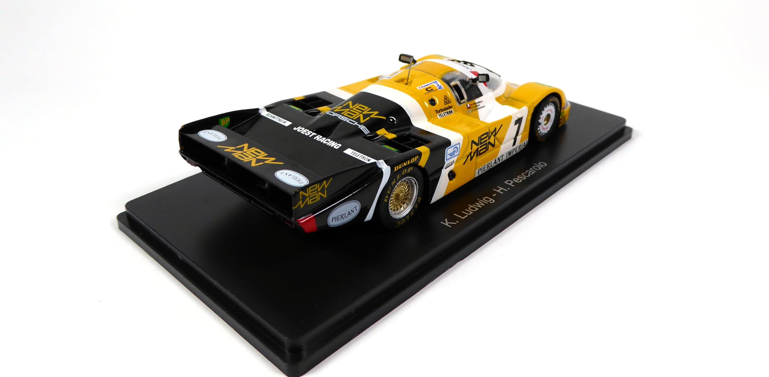 OPO 10 Lot de 3 Voitures 24h Le Mans Spark 1/43 Toyota TS050 2017 + Porsche 956 1984 + Nissan R390 GT1 1998 / LM01+03-05