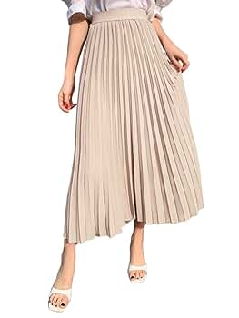 スカート Pleated pin tuck long skirt V5AVSK005 61fHcBVgTTL._SY350_QL65_.jpg