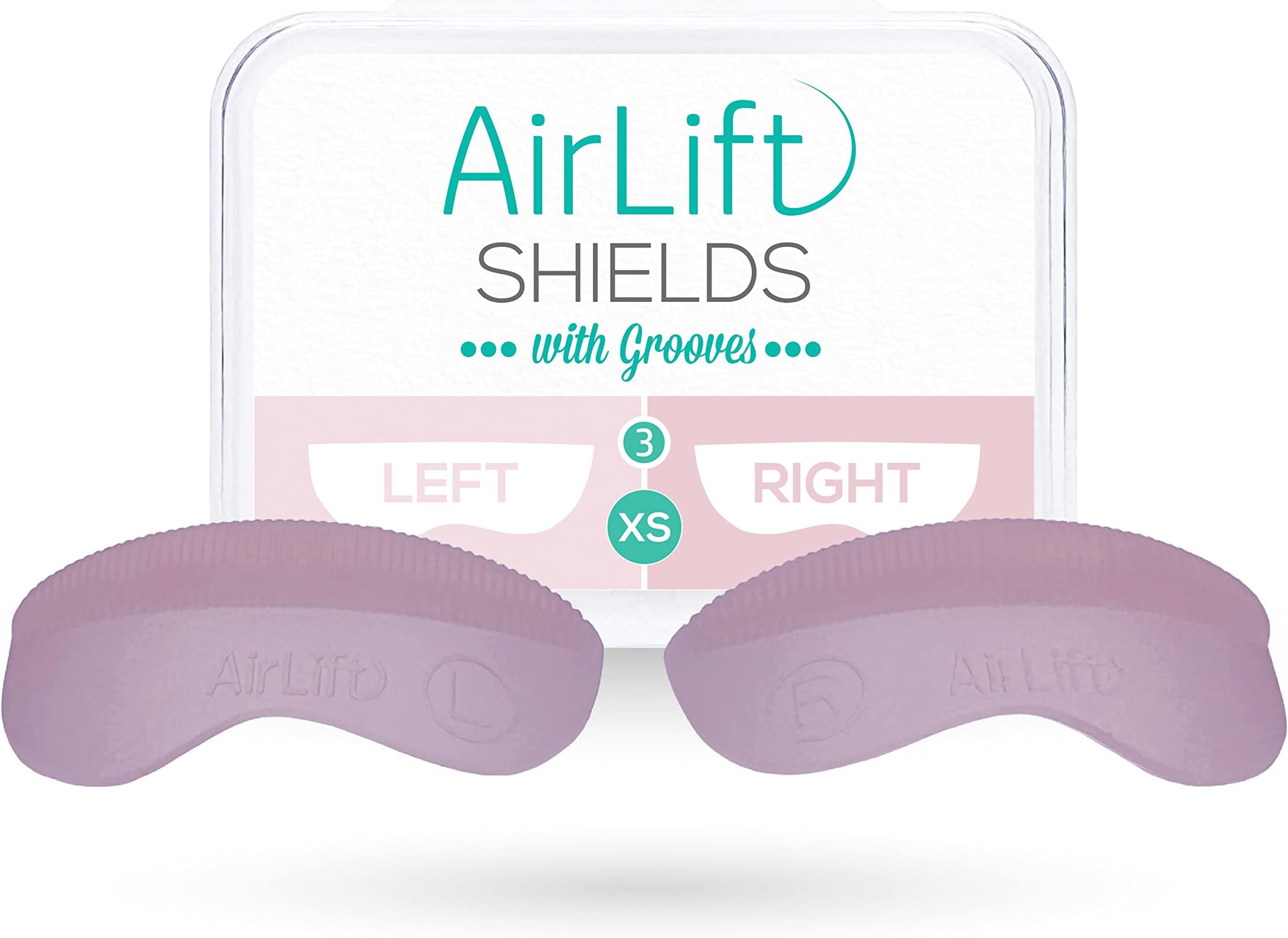 Original Silicone Lash Lift Shields Size XS3 Extra Small Reusable with Grooves