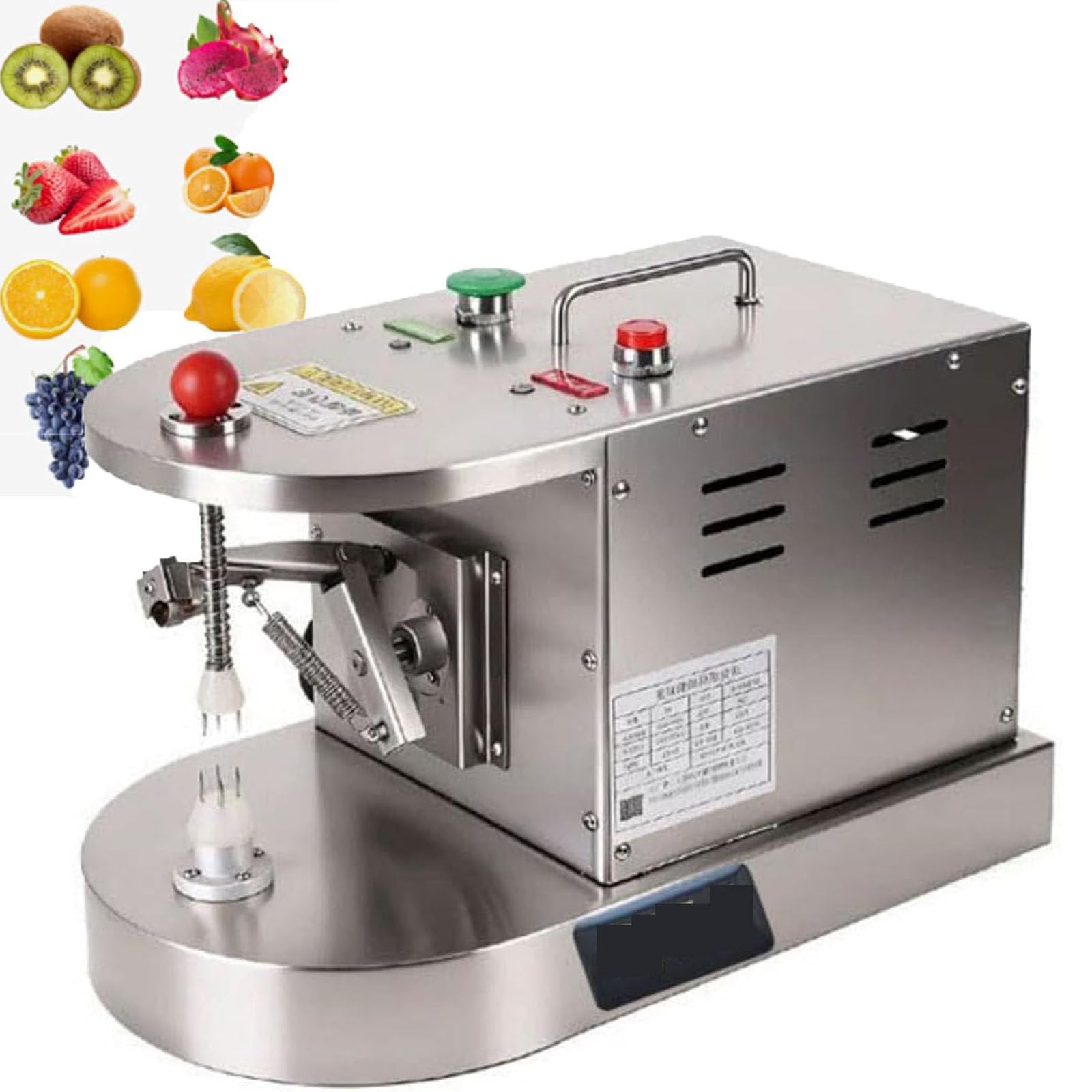 Pelador eléctrico de frutas automático para agilizar la preparación en cocinas de restaurantes