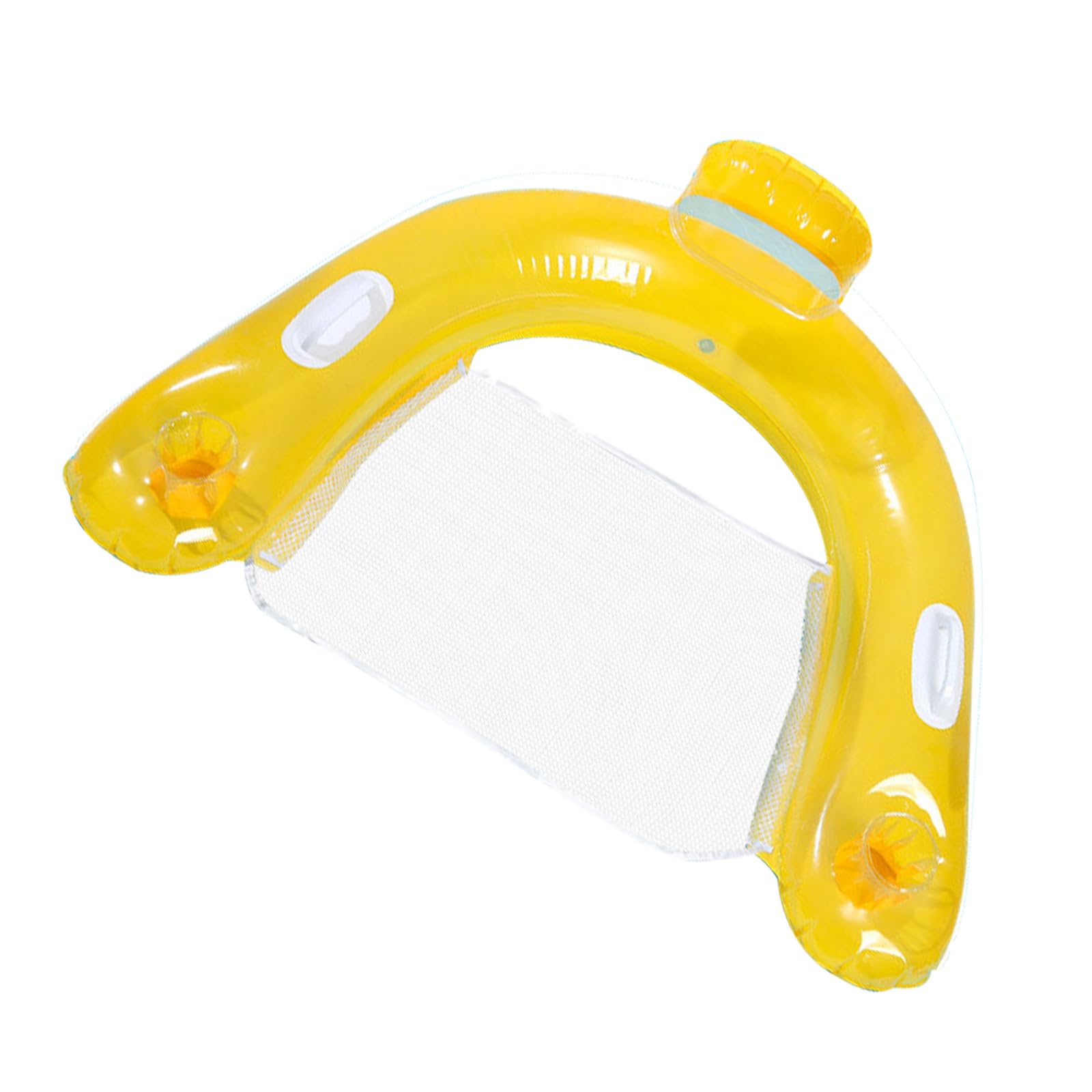 Valicaer Sillas Flotantes Inflables para Piscina,Hamaca de Agua Sillas de Piscina Inflable Silla de Piscina Inflable Hamaca Flotante con Soporte para Bebidas Tumbona Hinchable