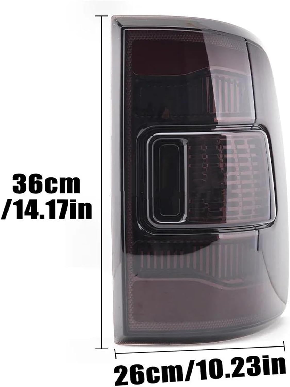 Tail Light 2PCS LED Rear Lamp Tail Lights Lens Cover for Dodge for Ram 1500 2500 3500 2009-2018 Warning Brake Light Turn Signal