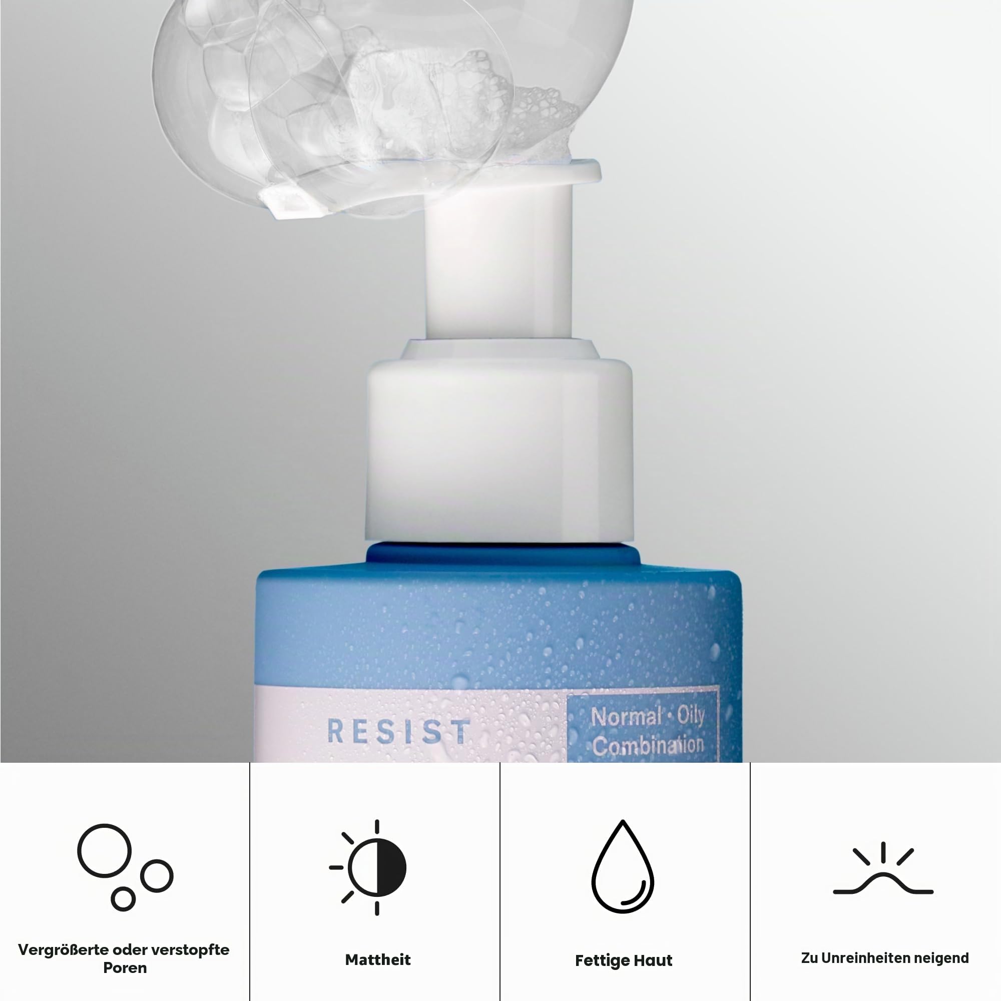 Paula'S Choice Anti-Aging Moisturizing Foaming Cleaner für Mischhaut und fettige Haut 190ml Weiß