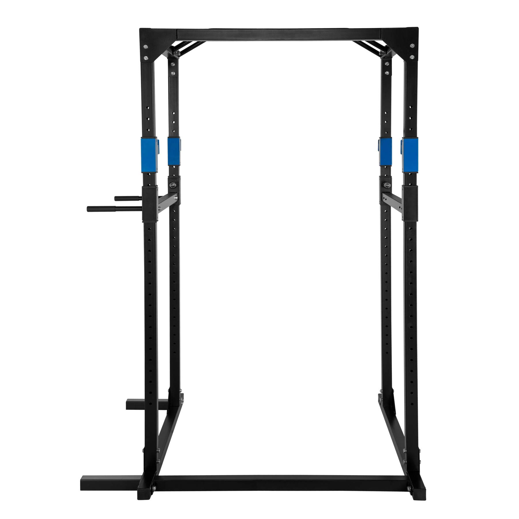 tectake Station de Musculation Cage de Musculation | Double Barre de Traction | Barres à dips emboîtables - diverses Couleurs et modèles