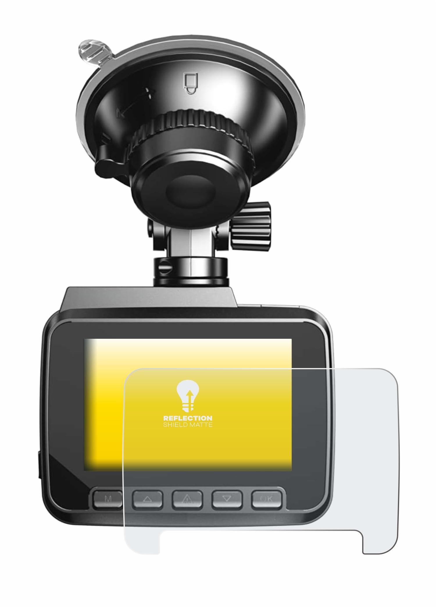 upscreen Anti-Glare Screen Protector compatible with Azdome IT-G63D – Protection Film Matte