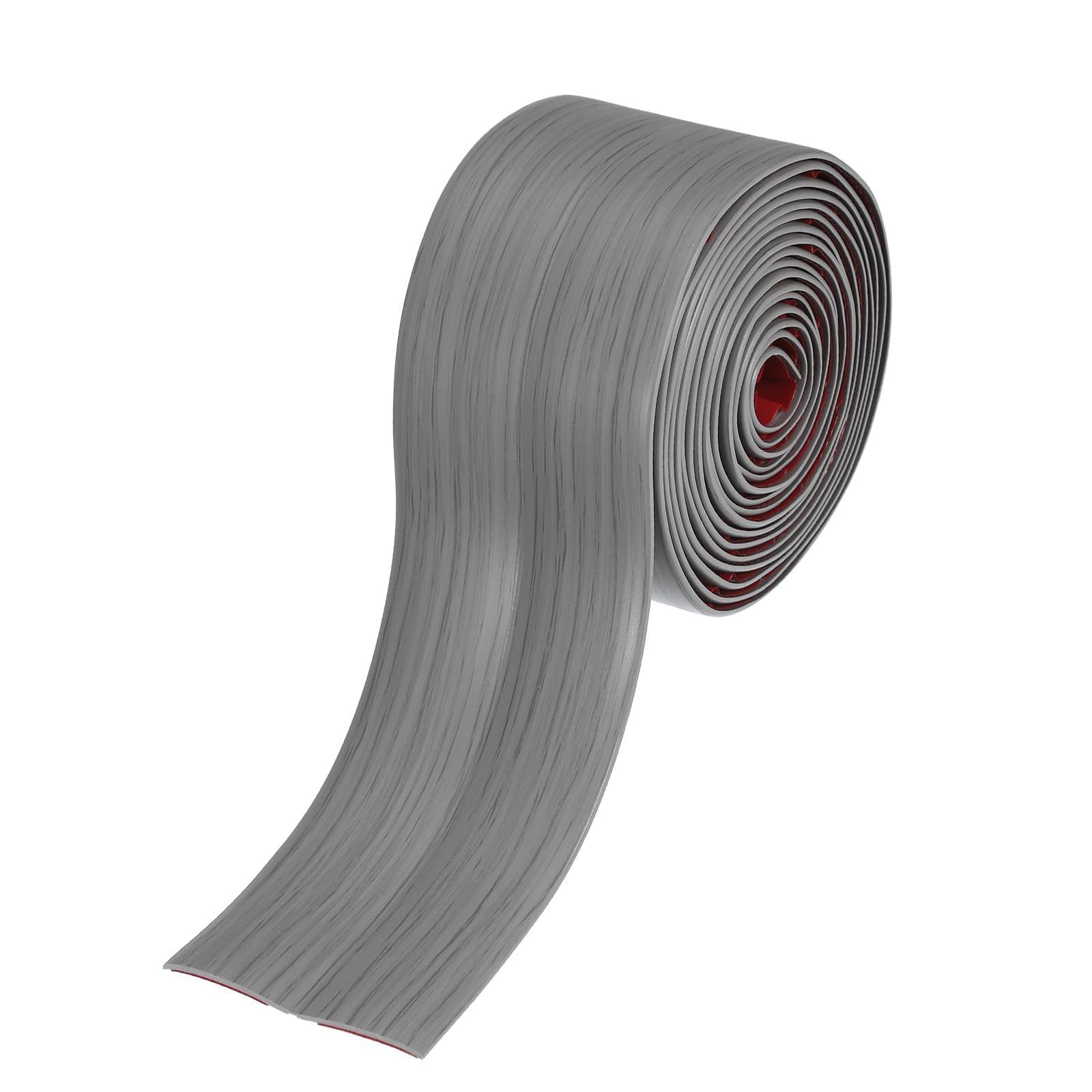 TA-VIGOR Wall Corner Protector 2.4 in x 10 Ft, Self Adhesive Wall Corner Guard Edge Protector Flexible Peel and Stick Molding Trim for Ceiling Countertop, Gray Wood Grain