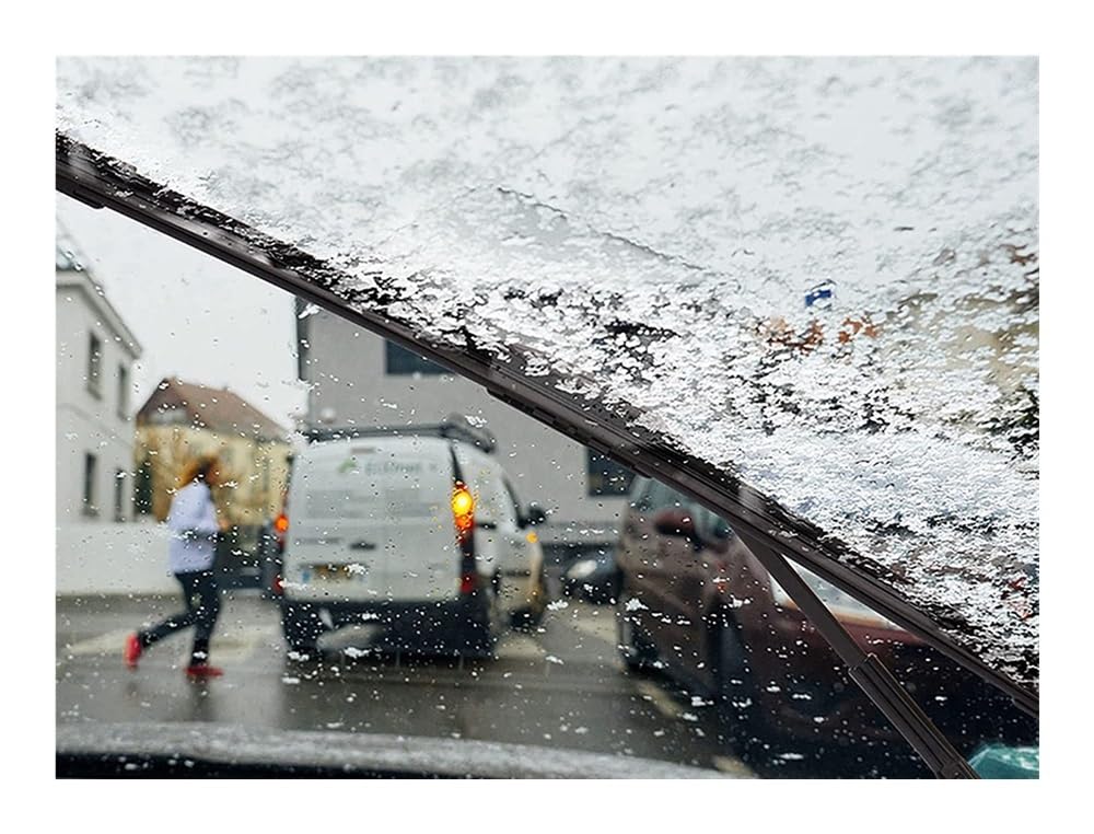 parabrezza Tergicristallo Spazzole Tergicristallo Universali Per Auto Morbida Gomma A Doppio Strato Senza Telaio Spazzole Anteriori Spazzole Anteriori