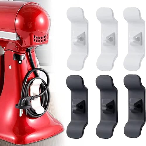 Miniatura 1 de Organizador de cables para electrodomésticos, organizador de cables para cocina, organizador de cables para electrodomésticos, soporte de cocina,