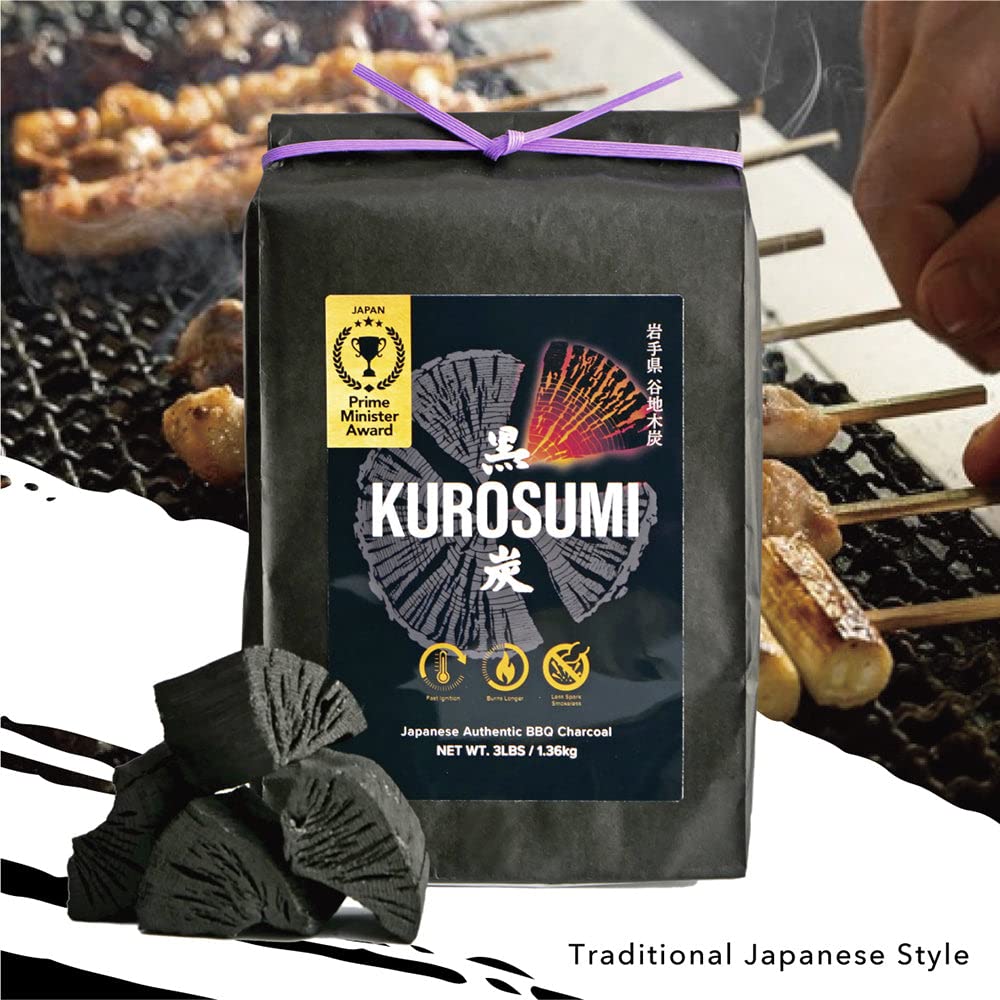 Amazon.com : KUROSUMI Japanese Charcoal for Grilling, Prime