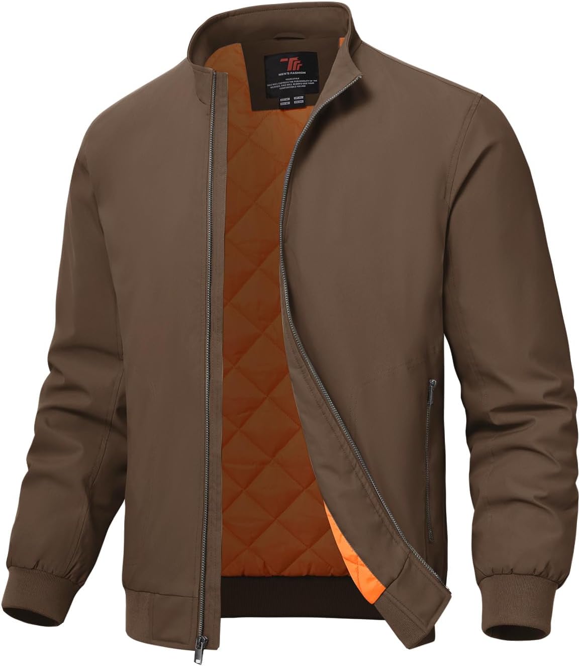 TBMPOY Men’s Winter Lightweight Bomber Jackets Water Resistant Fall Casual Windbreakers Quilted Full Zip Windproof Work Coats TBMPOY Men’s Winter Lightweight Bomber Jackets Water Resistant Fall Casual Windbreakers Quilted Full Zip Windproof Work Coats