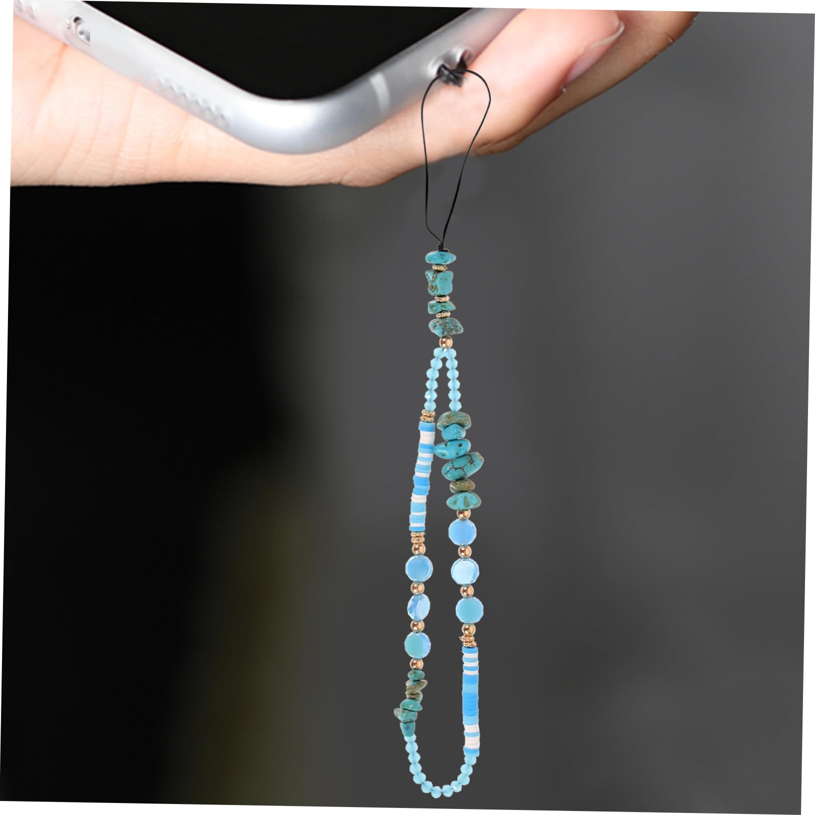 BESTonZON 25 Piezas Correas para teléfonos móviles correa de teléfono única cordones para el cuello del teléfono cordón de teléfono encantos decorativos del teléfono cadena telefonica grava