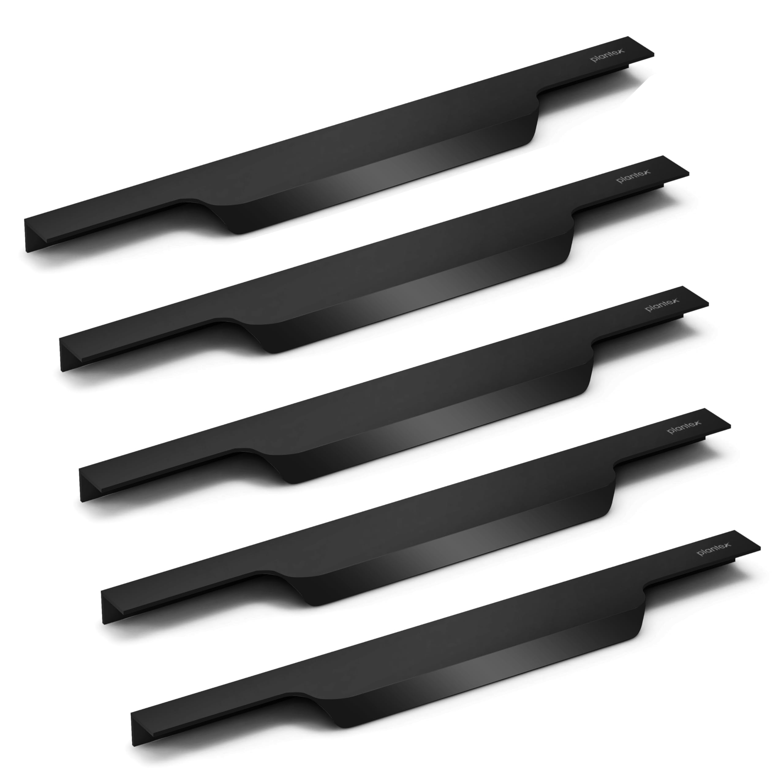 Plantex Profile Handle for Kitchen Cabinet/14 Inch Alluminium Drawer Profile Handle/Wardrobe Pull Handle for Home/Office/Hotel - Pack of 2 (Black) (B0DBVNXQLY) Amazon Price History, Amazon Price Tracker