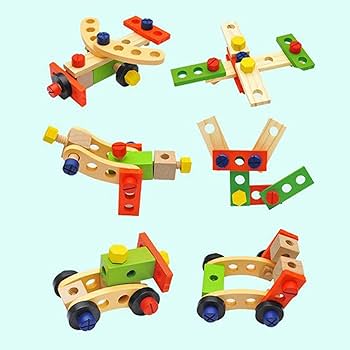 Amazon | Generic 大工さん工具 セット 木製 おもちゃモデル