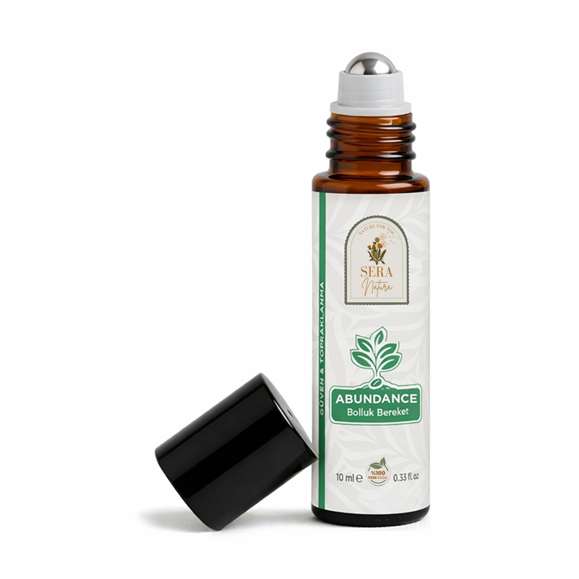 Abundance Bolluk Bereket Yağ Bazlı Parfüm Roll-On 10 ml – Alkolsüz,%100 Saf Uçucu Yağlar, Unisex