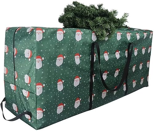 Miniatura 10 de Bolsa de almacenamiento para árbol de Navidad, tela Oxford para proteger contra el polvo, se adapta a bolsas de almacenamiento grandes para árbol de