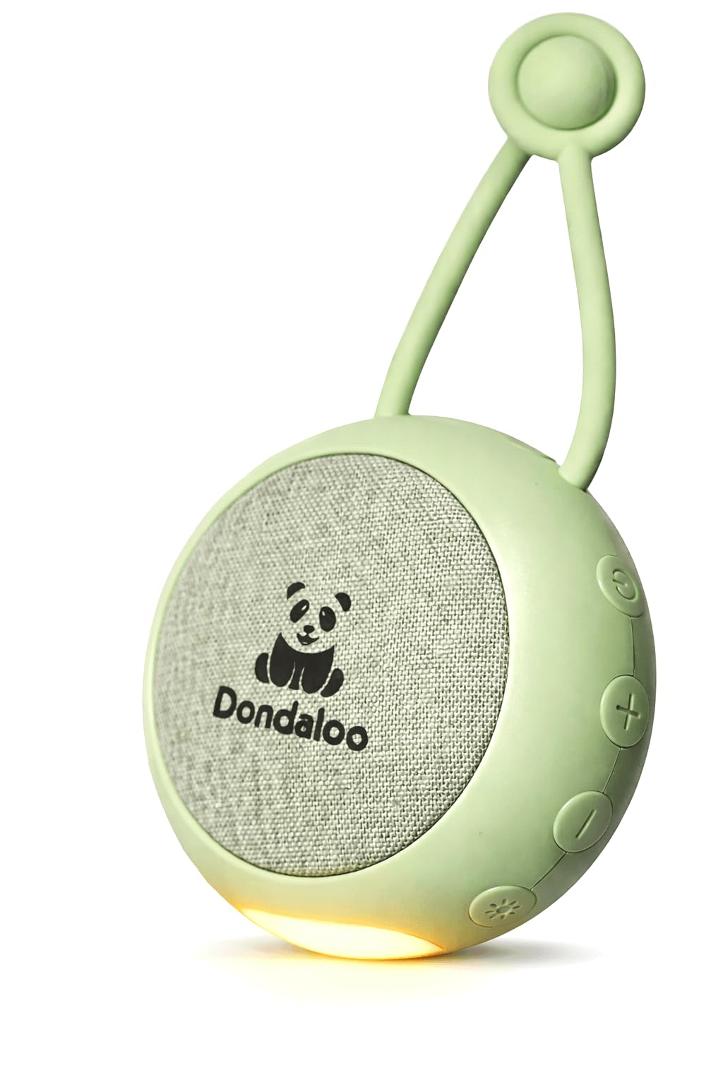 Tragbare White Noise Machine für Baby & Kinder - Soundmaschine mit 10 ausgewählten beruhigenden Sounds, Nachtlicht, Auto-Off-Timer, Lautstärkeregler, USB-C wiederaufladbar, Kindergarten