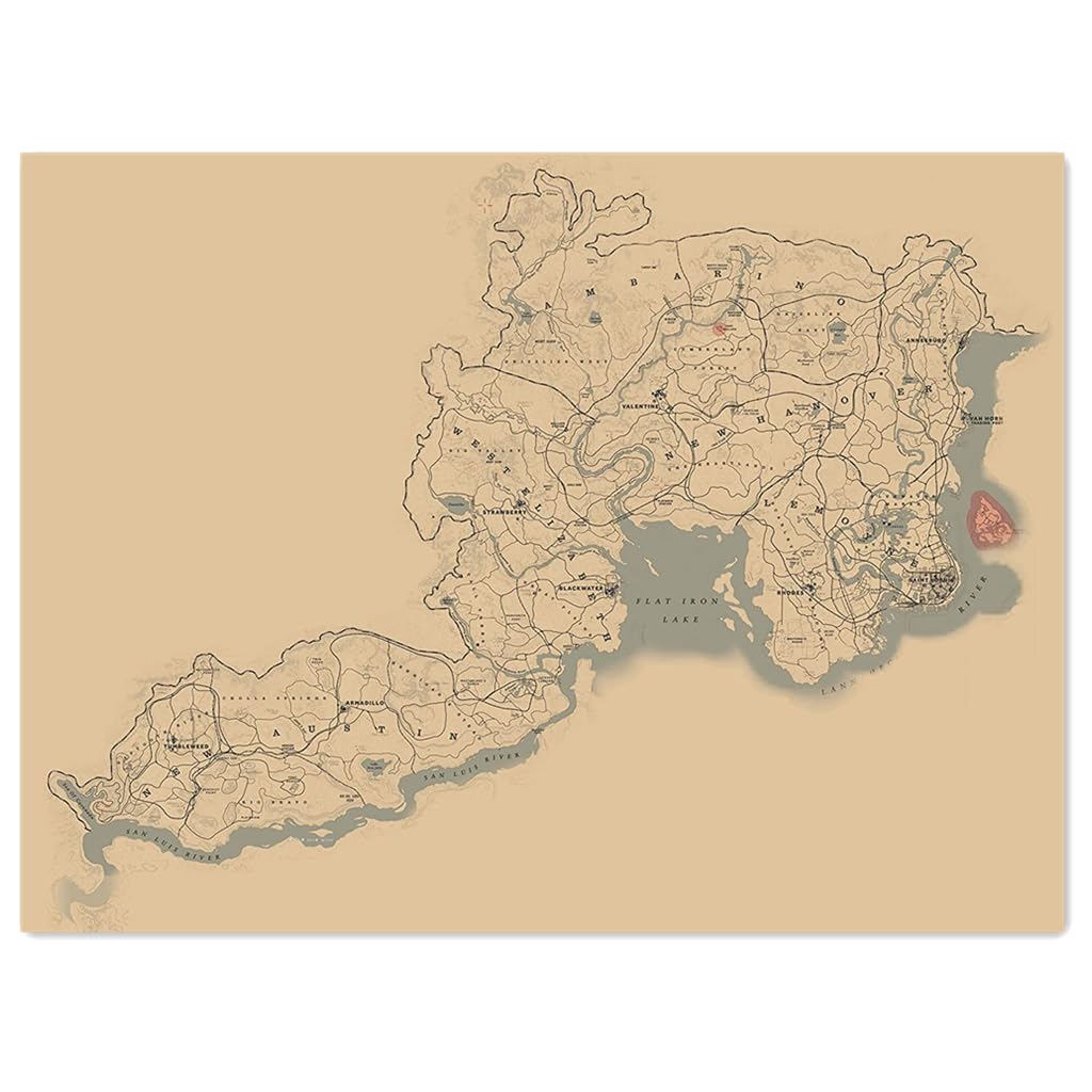 Red Dead Redemption 2 Canvas Art Review: Western Chic