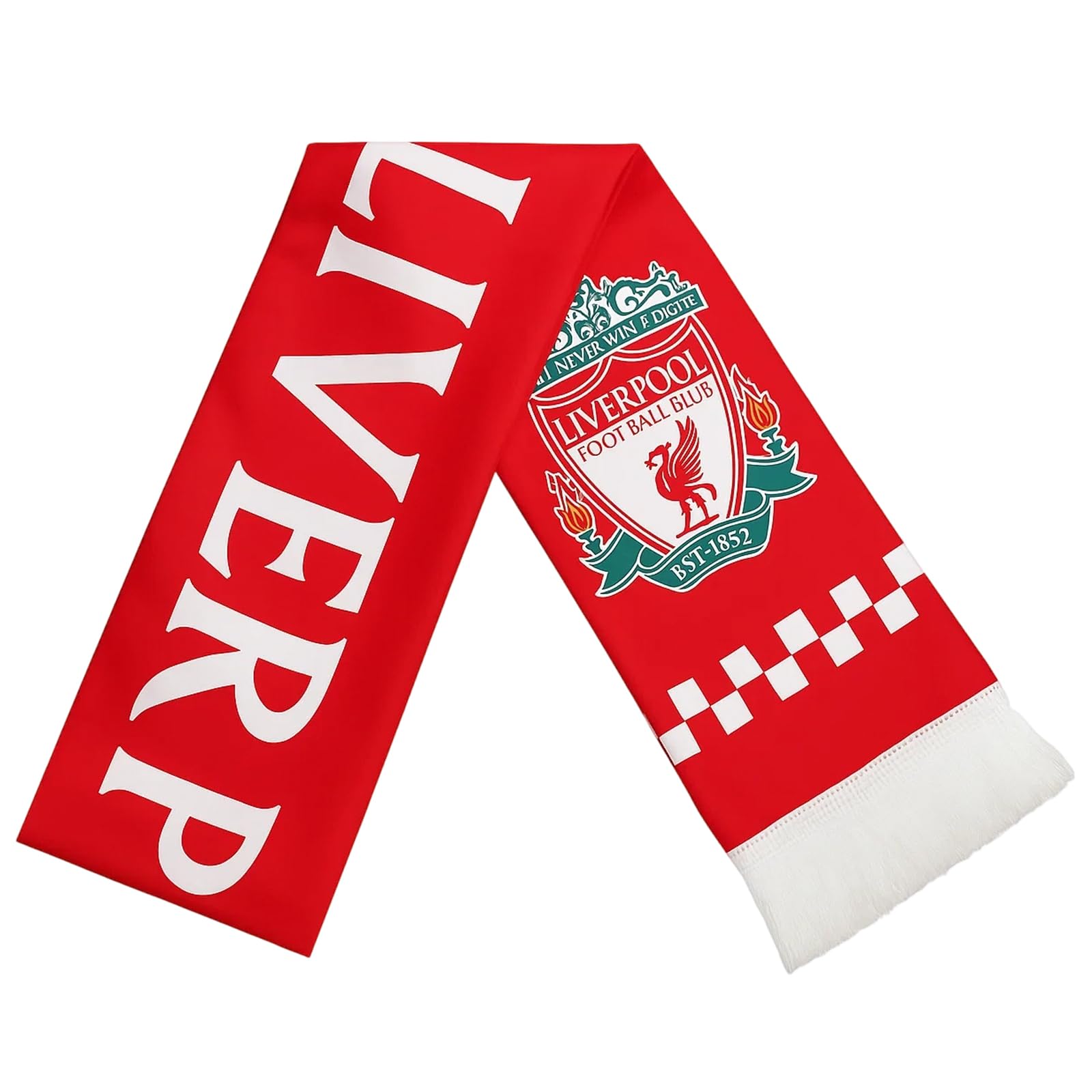 England Football Scarf for 2026 World Cup 14X140cm, Champions League Football Supporters' Gear, Red and White Scarf Gifts for Fans, Official Style Scarfs