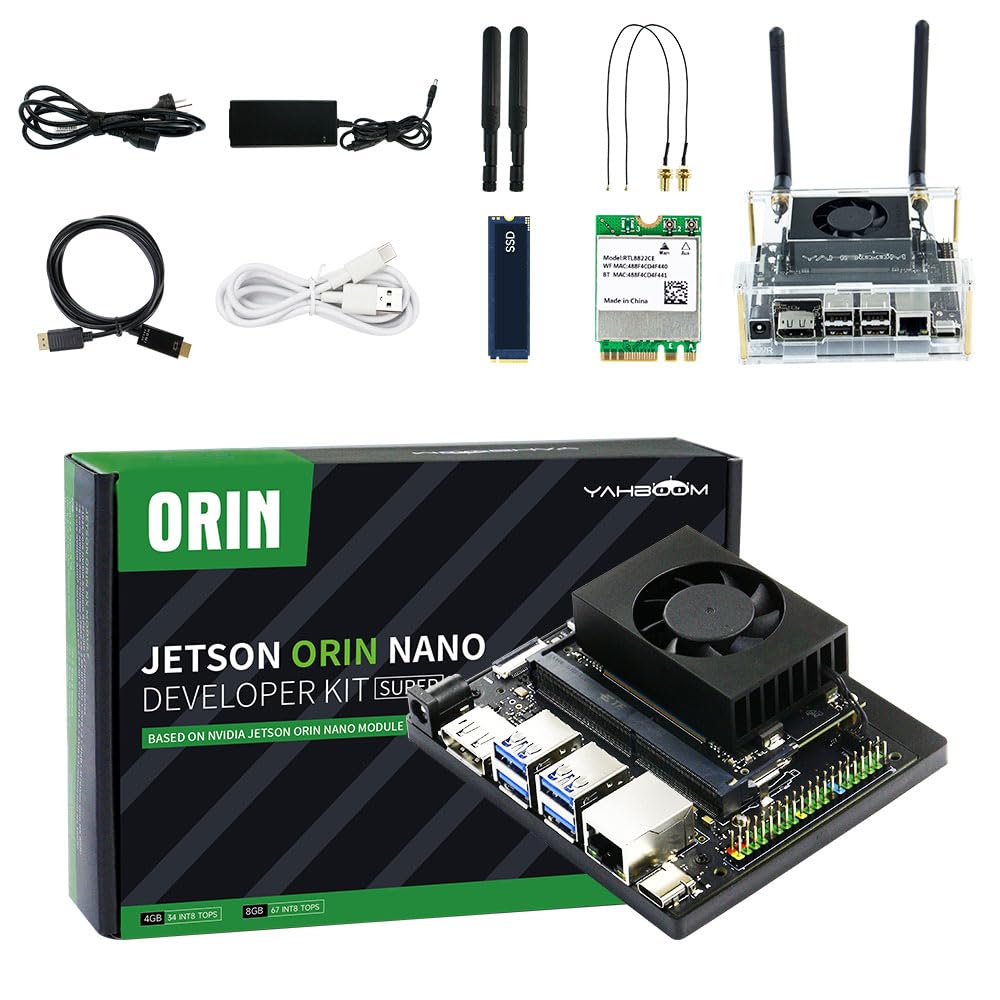 CPU NVIDIA Jetson Nano Developer Kit 4G Amazon.com: Yahboom Jetson Orin Nano 8GB SUB Developer Kit