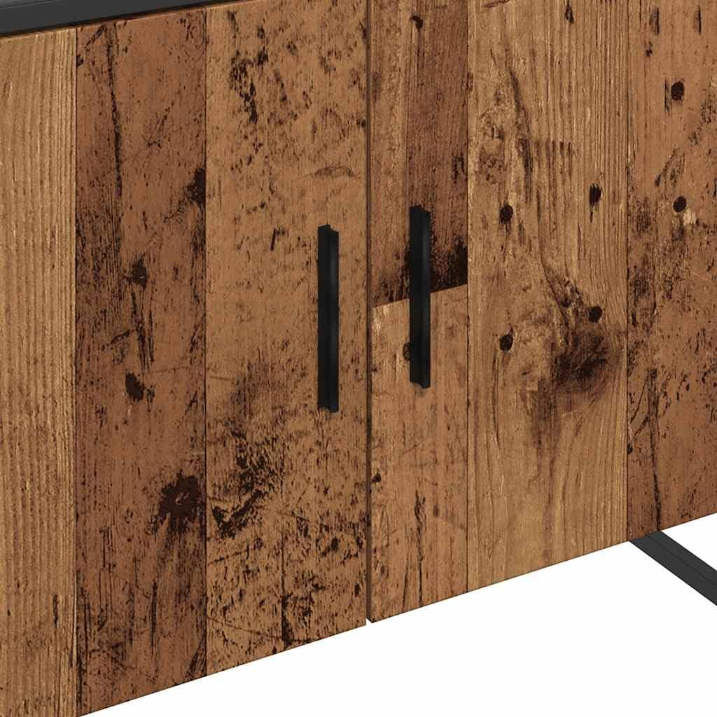 vidaXL Armoire de Salle de Bain Vieux Bois 80x33x60 cm Bois ingénierie