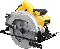 STANLEY Serra Circular de Bancada, Ferramenta Ideal para Cortes Precisos em Madeira, Serra Elétrica com Potência de 1600W, Modelo SC16, 220V