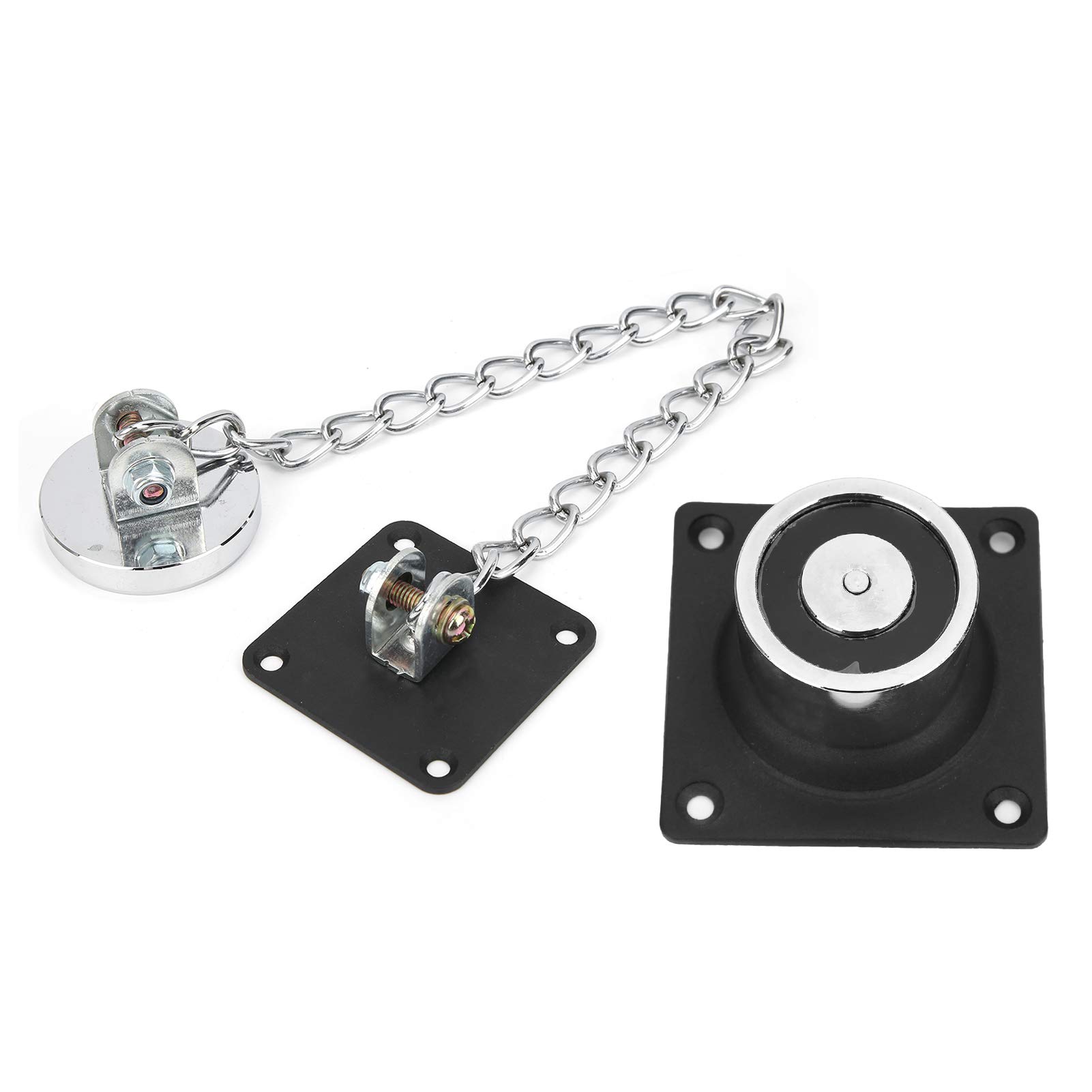 Tbest Elektromagnetyczny Trzymacz Drzwi 12V/24V, 132.3 Funta, ze Staliwa,
