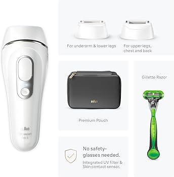 Amazon.com: Braun Smart IPL, Silk·Expert Pro 5: at Home Laser Hair