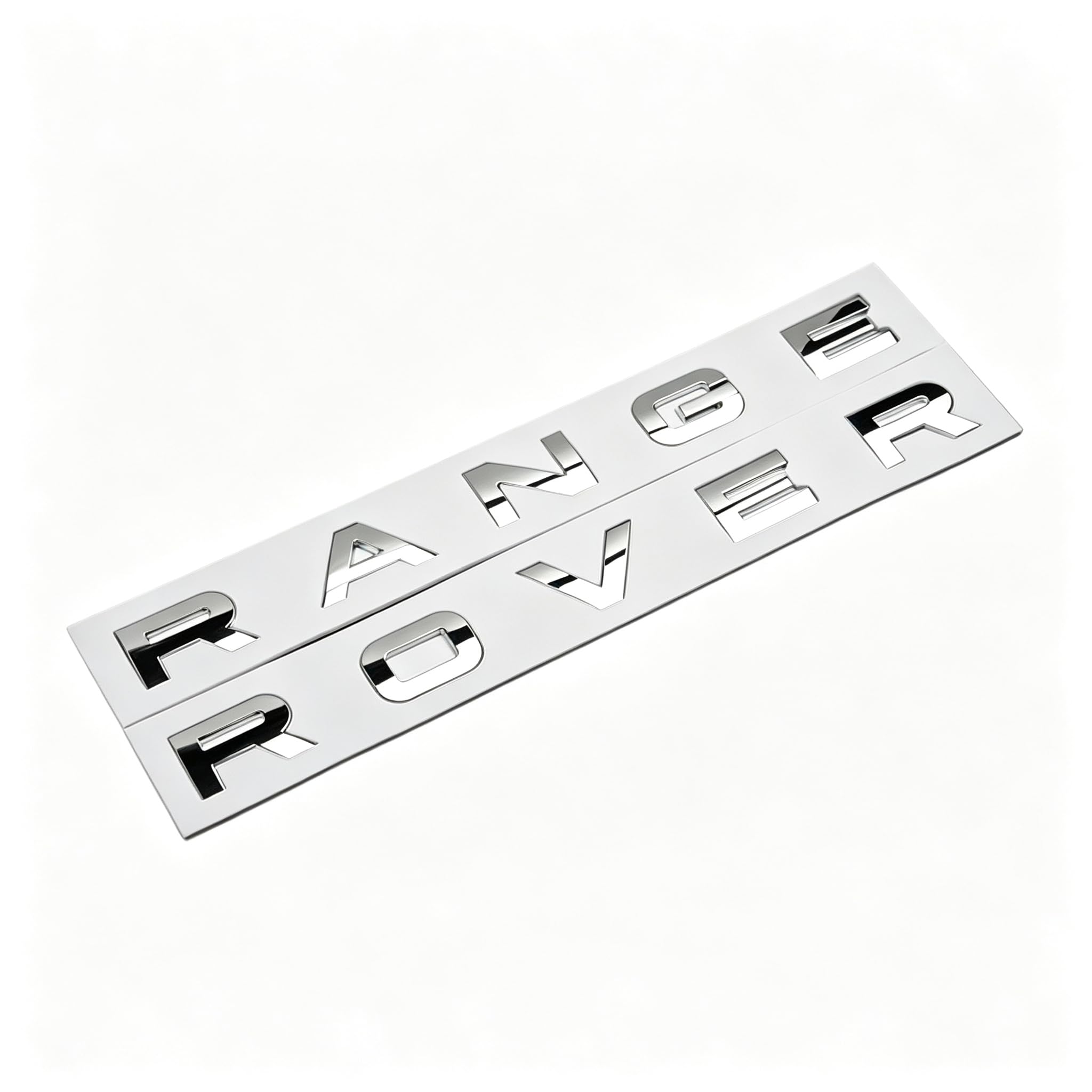 3D Letter Emblem Bonnet Suitable for Range Rover (Chrome)