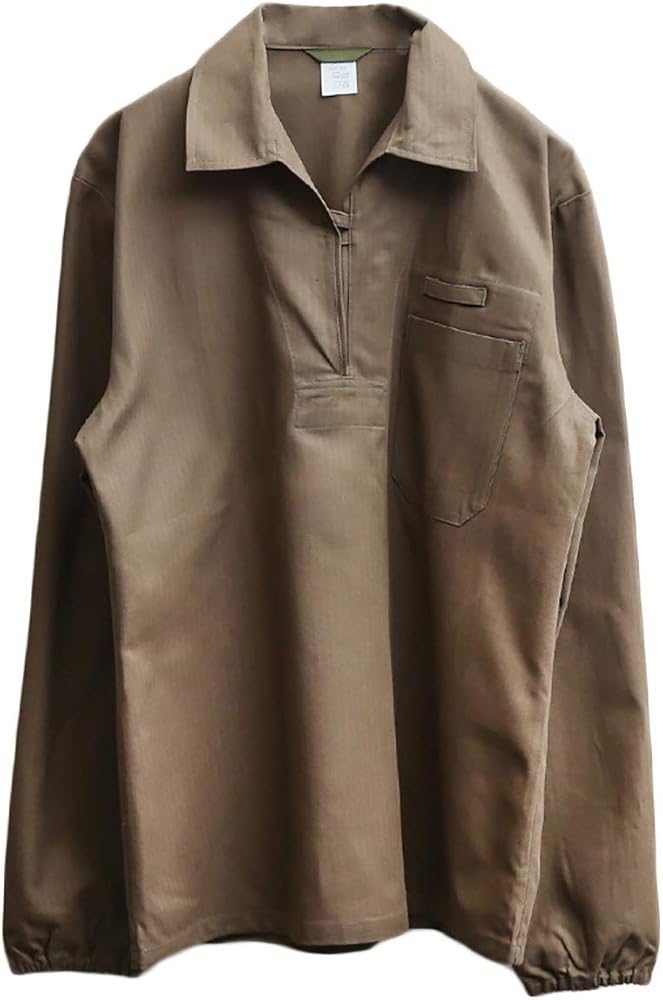 Amazon.co.jp: 実物 デッドストック チェコ軍 HBT プルオーバーワーク