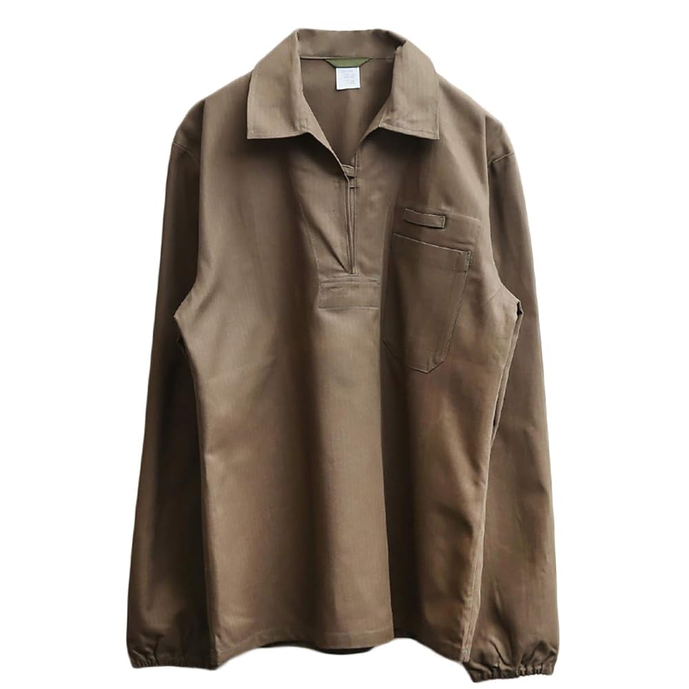 Amazon.co.jp: 実物 デッドストック チェコ軍 HBT プルオーバー