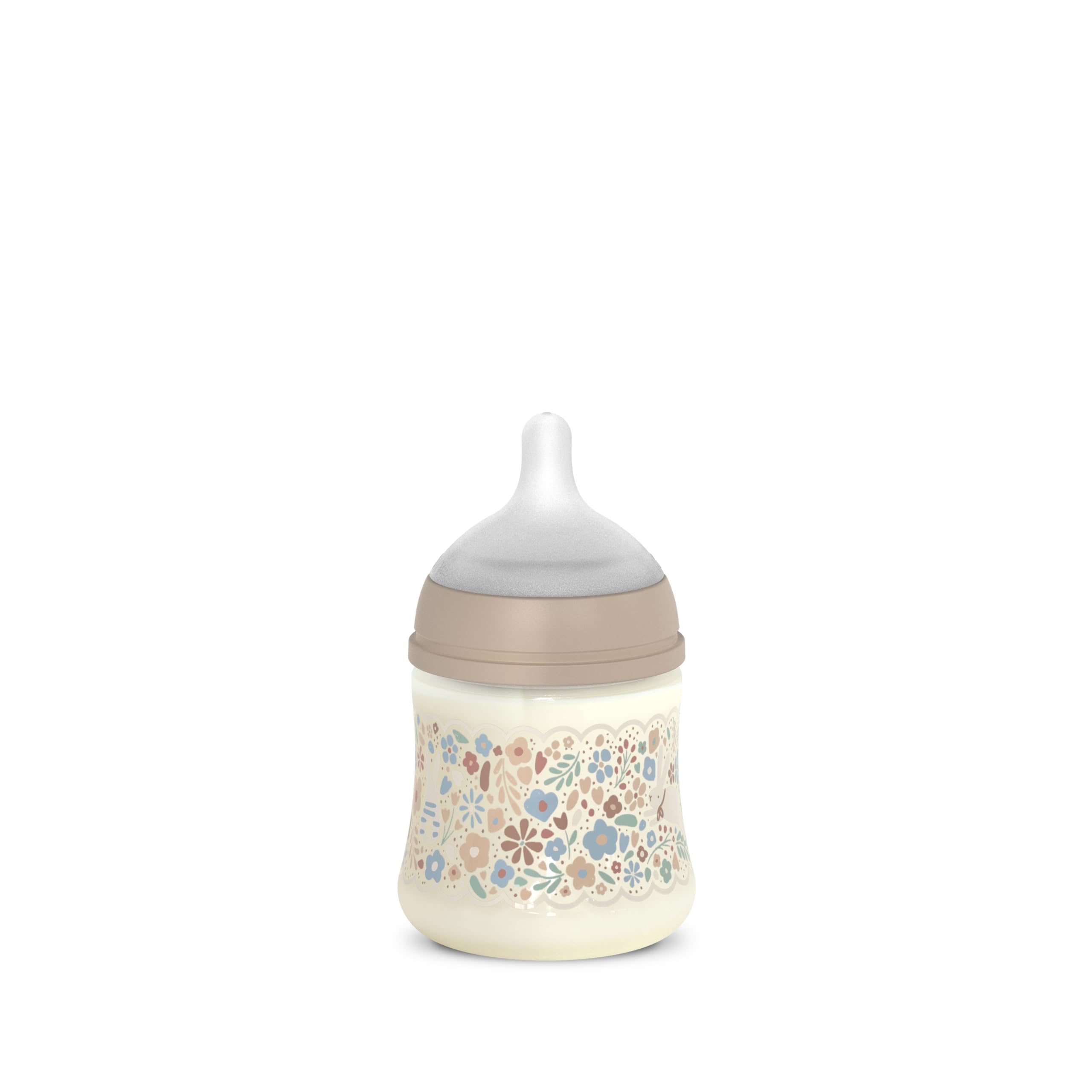 Suavinex, Biberón 360 ml, con Tetina Fisiológica SX Pro de Silicona, con válvula Anticólico, de Flujo Denso (L), para Líquidos Densos, Apto Papillas Líquidas. Bebés +6 Meses. Wonder, Flores, Rosa — view 13