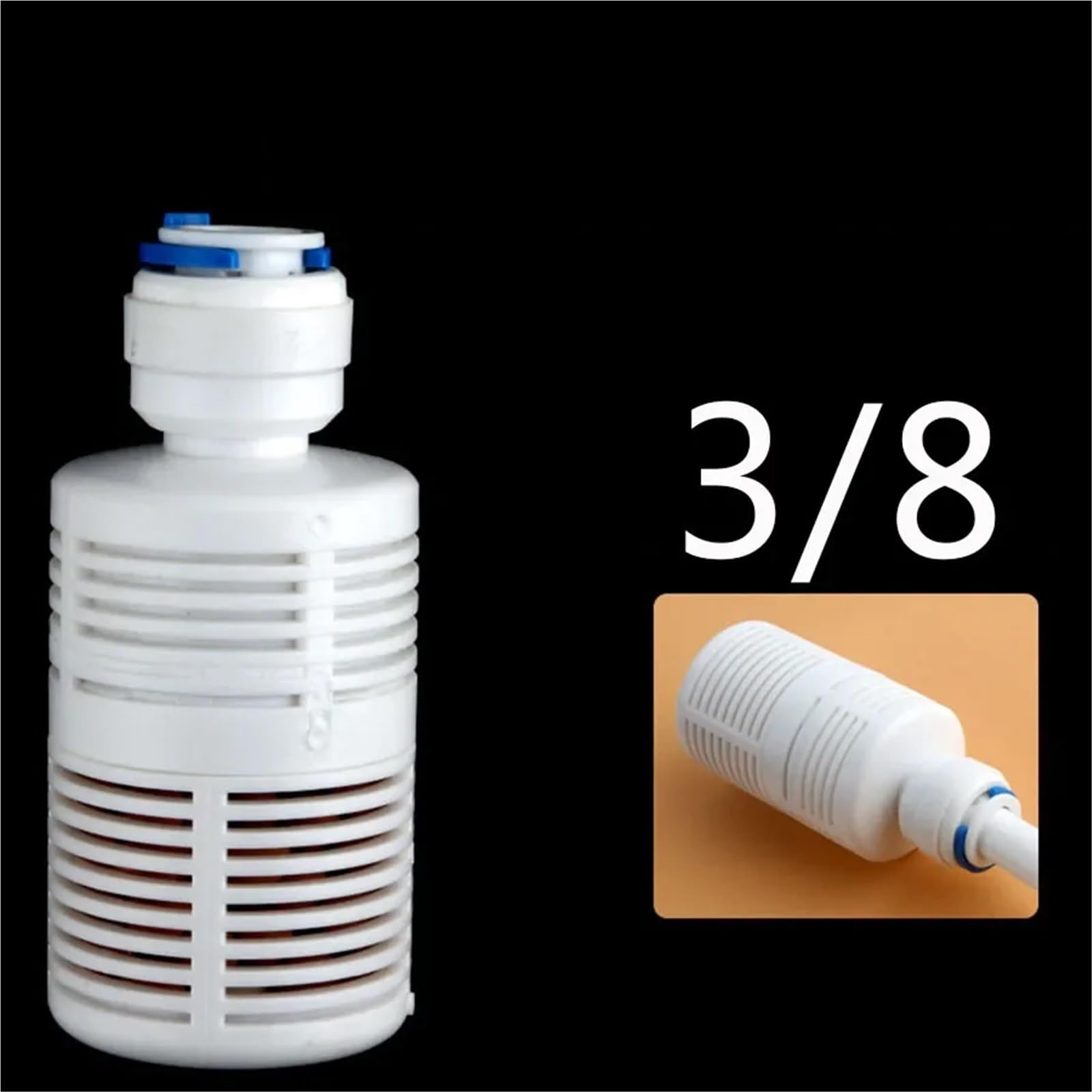 10 sztuk 1/4 3/8 Filtr samozasysający Głowica ssąca Rodzina Filtr wody pitnej Filtr odwróconej osmozy RO (3l8)