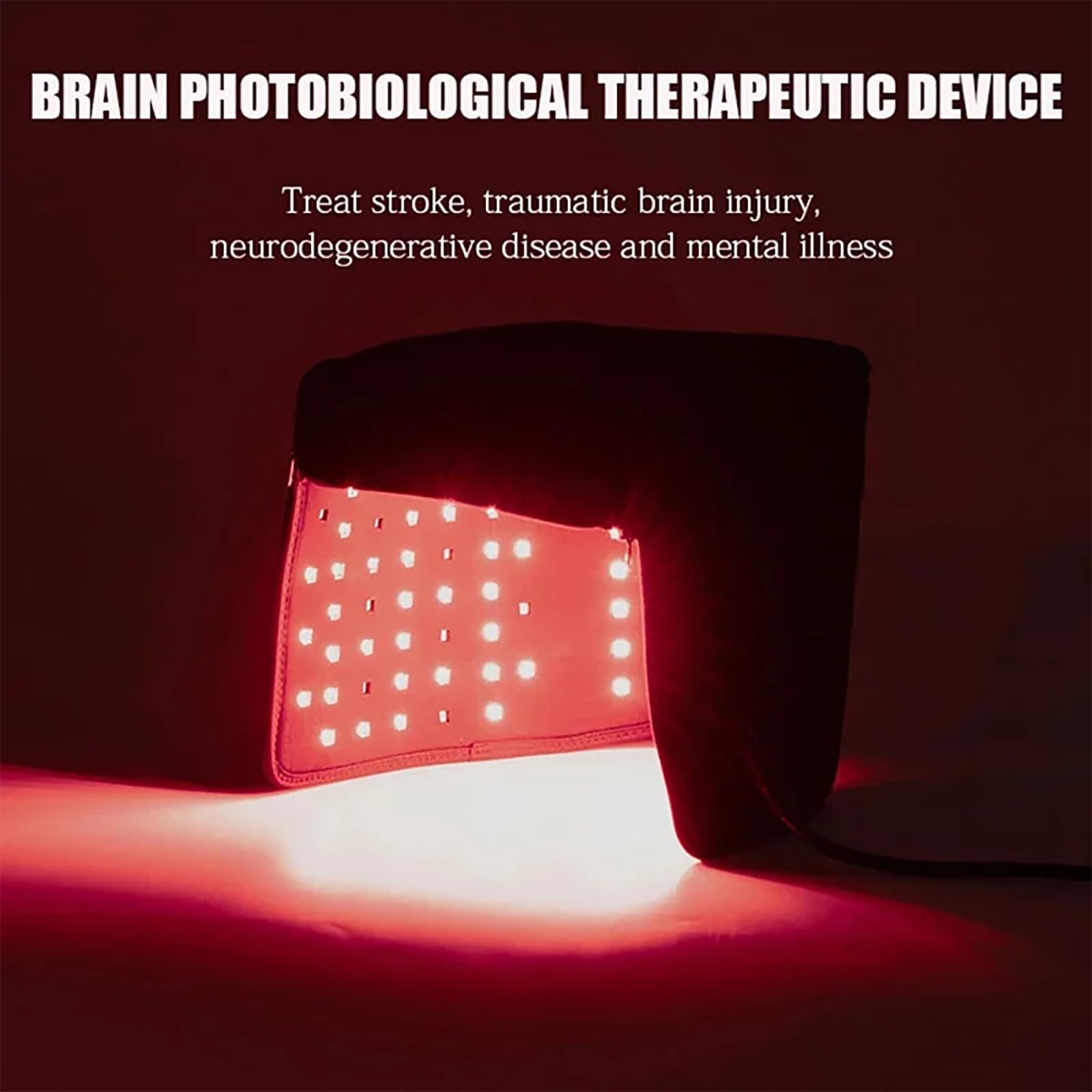 ERICAT Bonnet De Croissance des Cheveux, Casque De Croissance des Cheveux avec 215 LED, Plage De Synchronisation De 10 À 90 Minutes Et Conception À Fermeture Éclair Pliable, pour Hommes Et Femmes