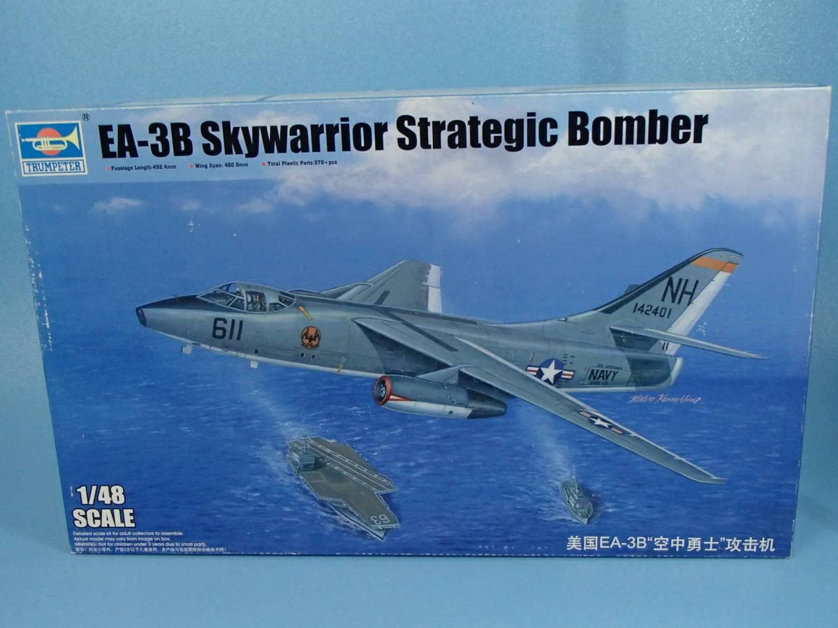トランペッター 1/48 アメリカ海軍 EA-3B スカイウォーリア プラモデル qqffhab Amazon | トランペッター 1/48 アメリカ海軍 EA-3B スカイ