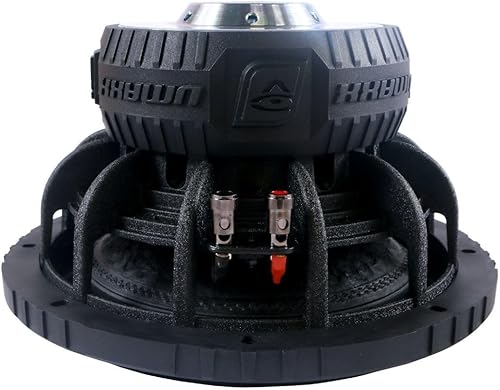 Miniatura 3 de VMAXX VMAX10D4 - Bobina de voz dual de 10 pulgadas, 800 W, 4 ohmios, subwoofer de alto rendimiento para audio de automóvil, duradero y potente